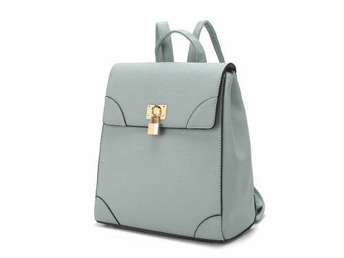 Sansa Vegan Leather Women Backpack - Dressect
