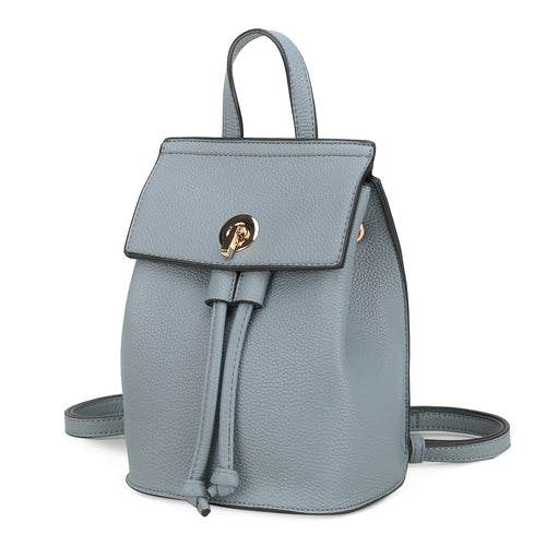 Serafina Vegan Leather Womens Backpack - Dressect