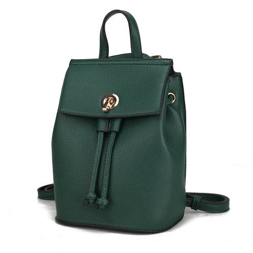 Serafina Vegan Leather Womens Backpack - Dressect
