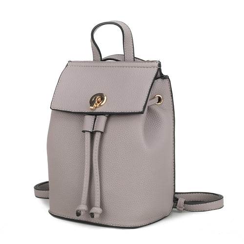 Serafina Vegan Leather Womens Backpack - Dressect