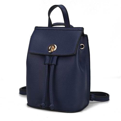Serafina Vegan Leather Womens Backpack - Dressect