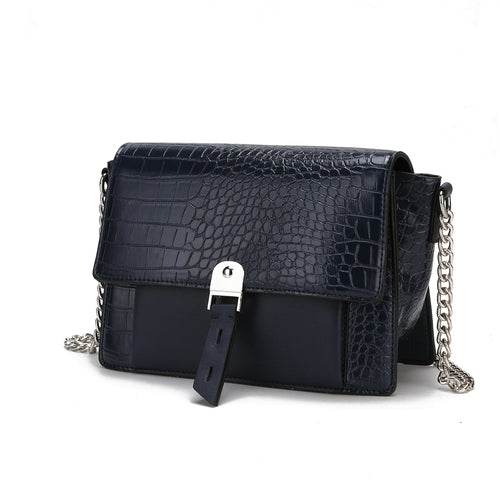 MKF Collection Hope Crocodile Embossed Shoulder Handbag by Mia K - Dressect