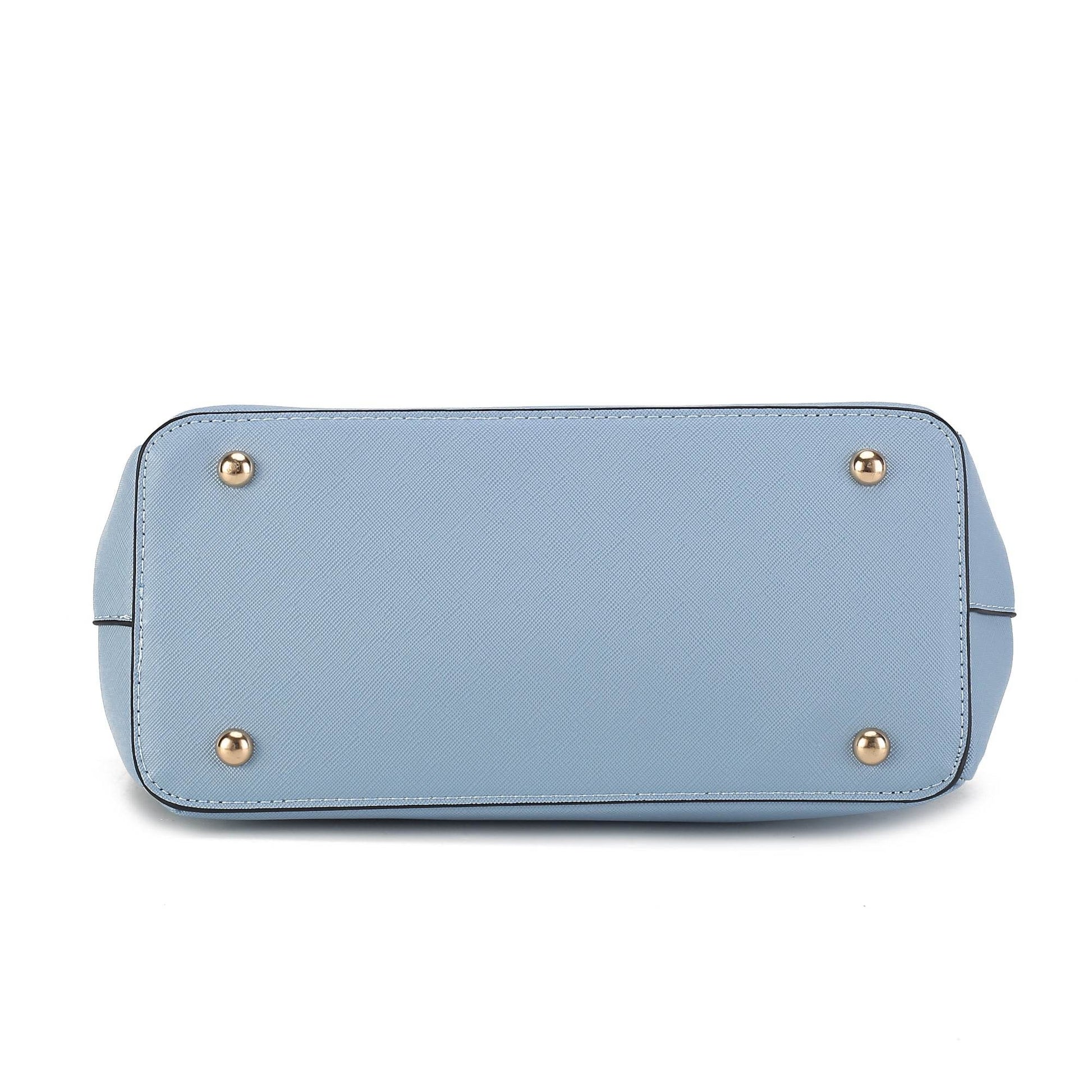 Ruth Vegan Leather Women Satchel Bag with Wallet - Dressect