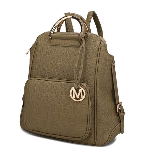 MKF Collection Torra Milan Signature Trendy Backpack By Mia k - Dressect