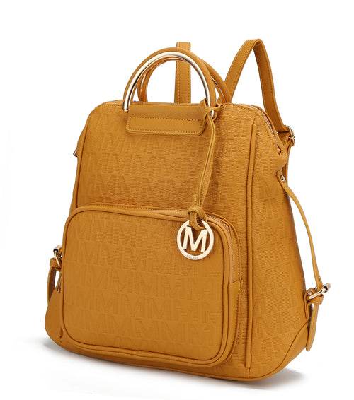 MKF Collection Torra Milan Signature Trendy Backpack By Mia k - Dressect