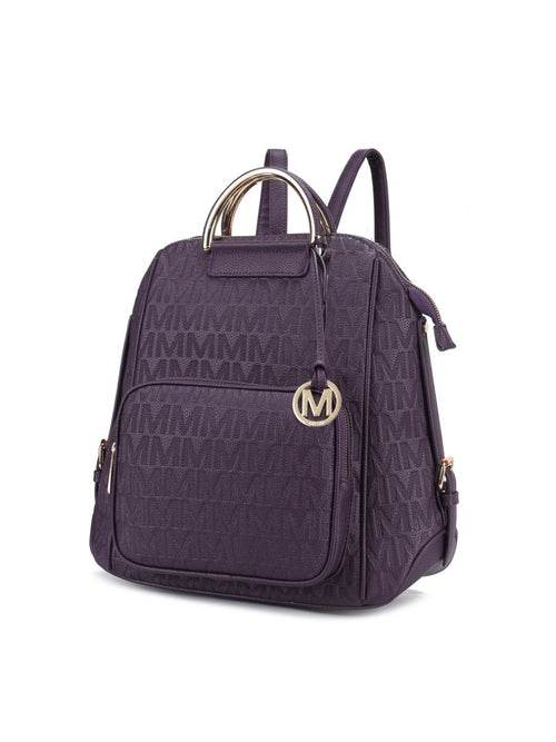 MKF Collection Torra Milan Signature Trendy Backpack By Mia k - Dressect