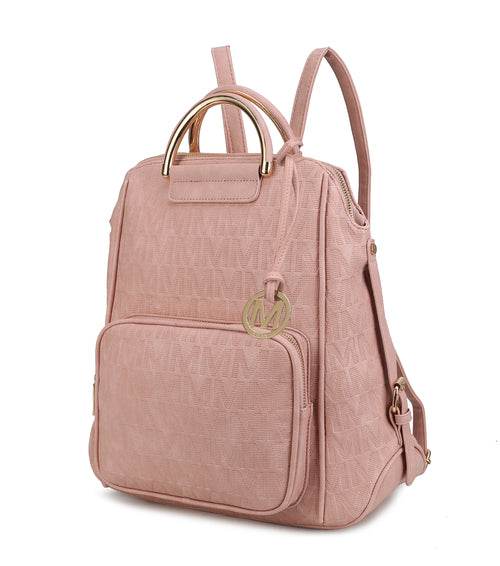MKF Collection Torra Milan Signature Trendy Backpack By Mia k - Dressect