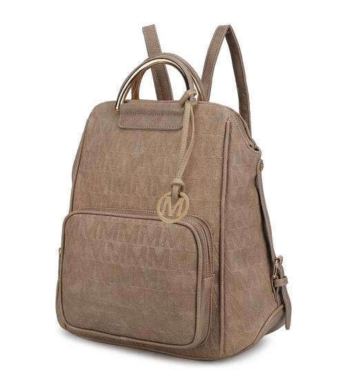 MKF Collection Torra Milan Signature Trendy Backpack By Mia k - Dressect