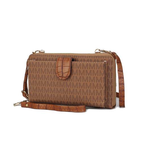 Olga Smartphone and Wallet Convertible Crossbody Bag - Dressect