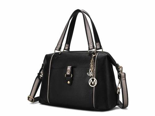 MKF Collection Opal Lightweight Satchel Bag Vegan Leather by Mia K - Dressect