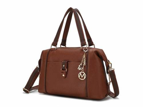 MKF Collection Opal Lightweight Satchel Bag Vegan Leather by Mia K - Dressect