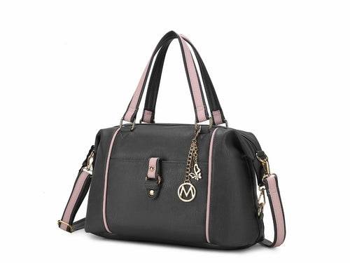 MKF Collection Opal Lightweight Satchel Bag Vegan Leather by Mia K - Dressect
