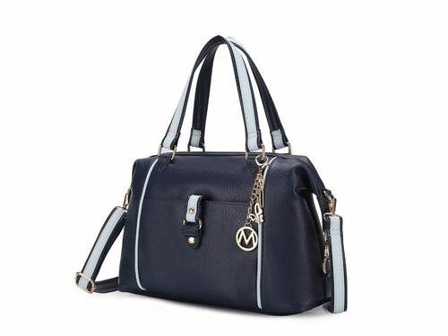 MKF Collection Opal Lightweight Satchel Bag Vegan Leather by Mia K - Dressect