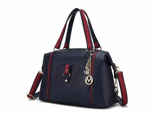 MKF Collection Opal Lightweight Satchel Bag Vegan Leather by Mia K - Dressect