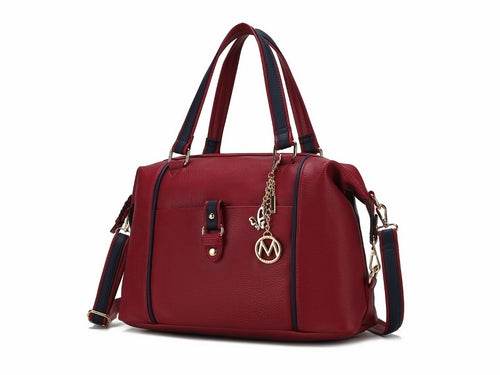 MKF Collection Opal Lightweight Satchel Bag Vegan Leather by Mia K - Dressect