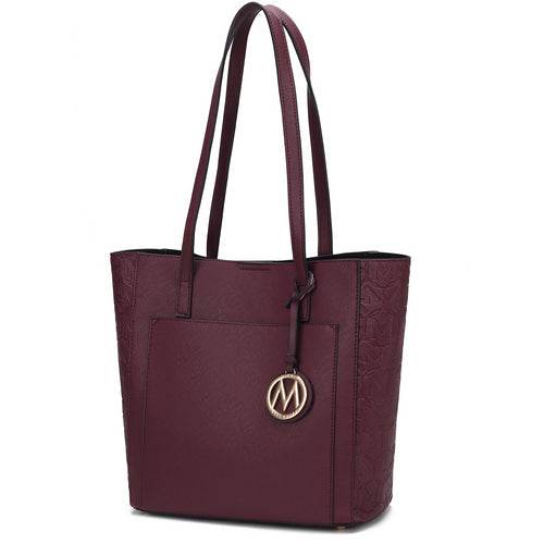 Lea Tote Handbag Vegan Leather Women - Dressect