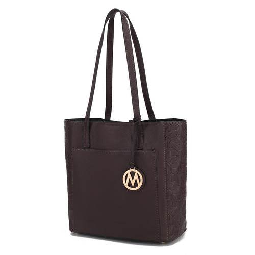 Lea Tote Handbag Vegan Leather Women - Dressect