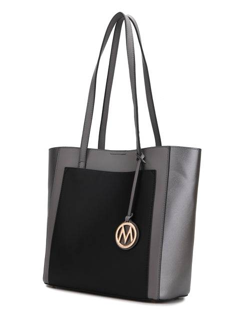 Lea Tote Handbag Vegan Leather Women - Dressect