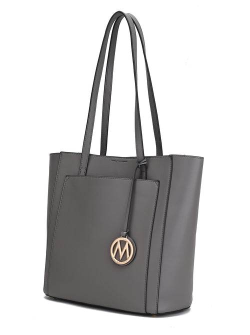 Lea Tote Handbag Vegan Leather Women - Dressect
