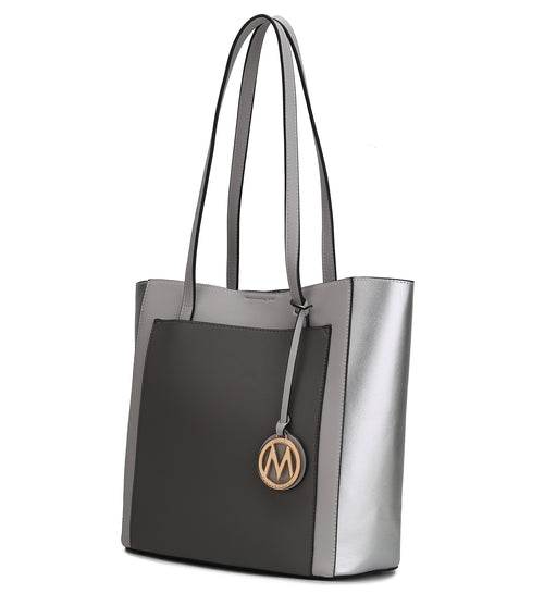 Lea Tote Handbag Vegan Leather Women - Dressect