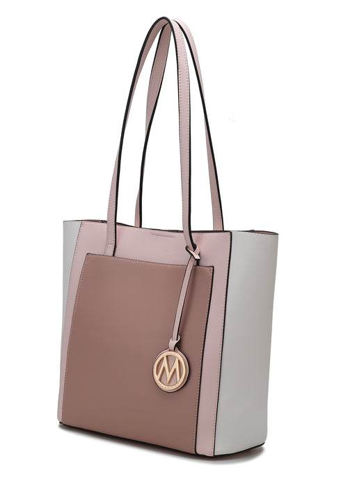 Lea Tote Handbag Vegan Leather Women - Dressect