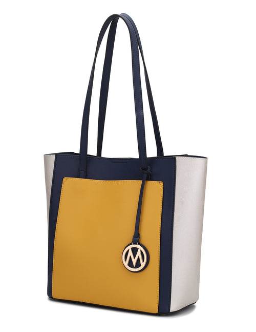 Lea Tote Handbag Vegan Leather Women - Dressect