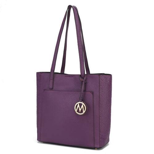 Lea Tote Handbag Vegan Leather Women - Dressect