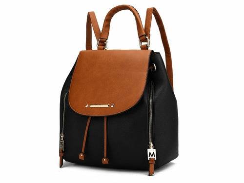 MKF Collection Kimberly Backpack Vegan Leather Women by Mia K - Dressect