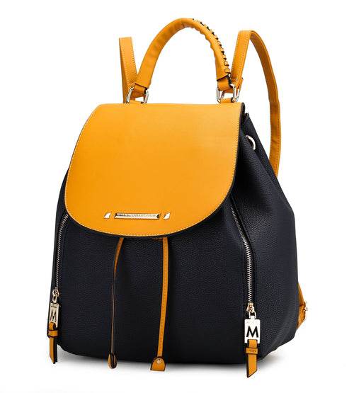 MKF Collection Kimberly Backpack Vegan Leather Women by Mia K - Dressect