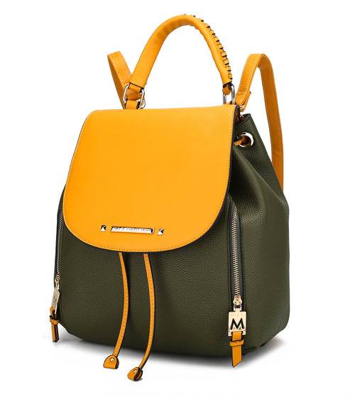 MKF Collection Kimberly Backpack Vegan Leather Women by Mia K - Dressect
