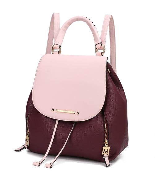 MKF Collection Kimberly Backpack Vegan Leather Women by Mia K - Dressect