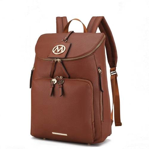 Angela Large Backpack Vegan Leather - Dressect