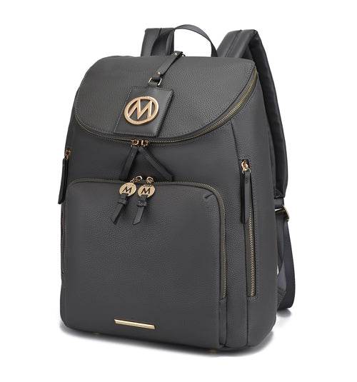 Angela Large Backpack Vegan Leather - Dressect