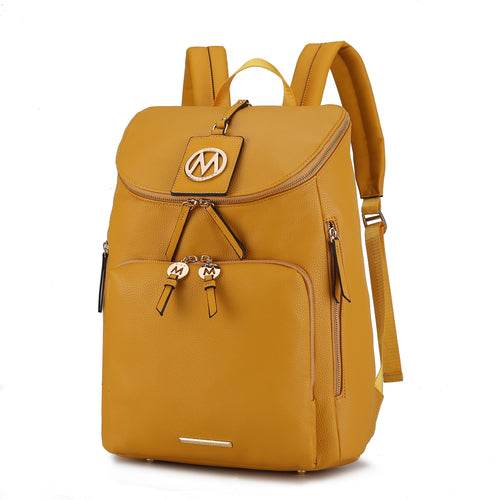 Angela Large Backpack Vegan Leather - Dressect