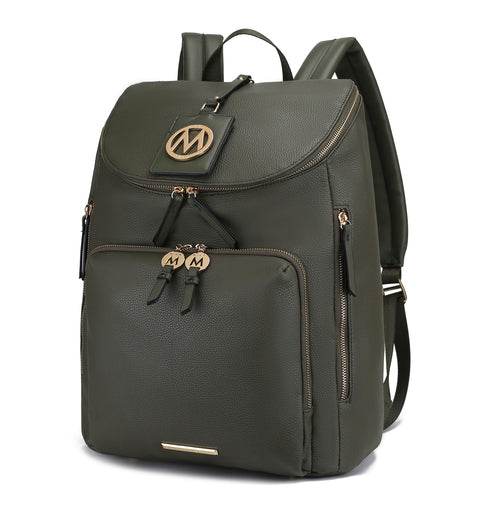 Angela Large Backpack Vegan Leather - Dressect