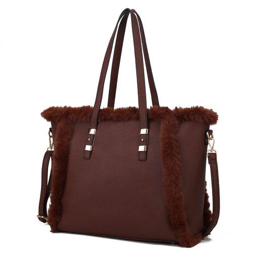 MKF CollectionLiza Tote Handbag Vegan Leather Women by Mia K - Dressect
