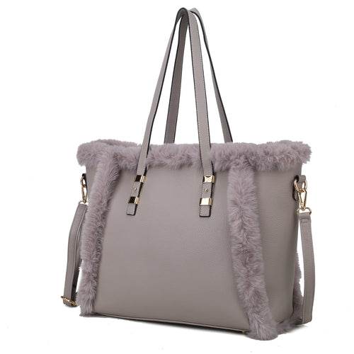 MKF CollectionLiza Tote Handbag Vegan Leather Women by Mia K - Dressect