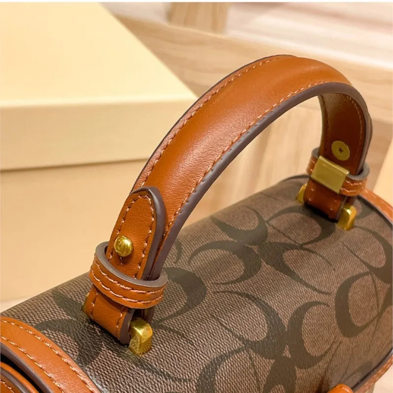 Designer High-End Carriage Crossbody Bag
