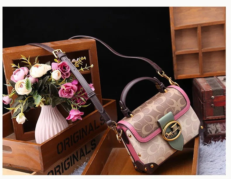Designer High-End Carriage Crossbody Bag