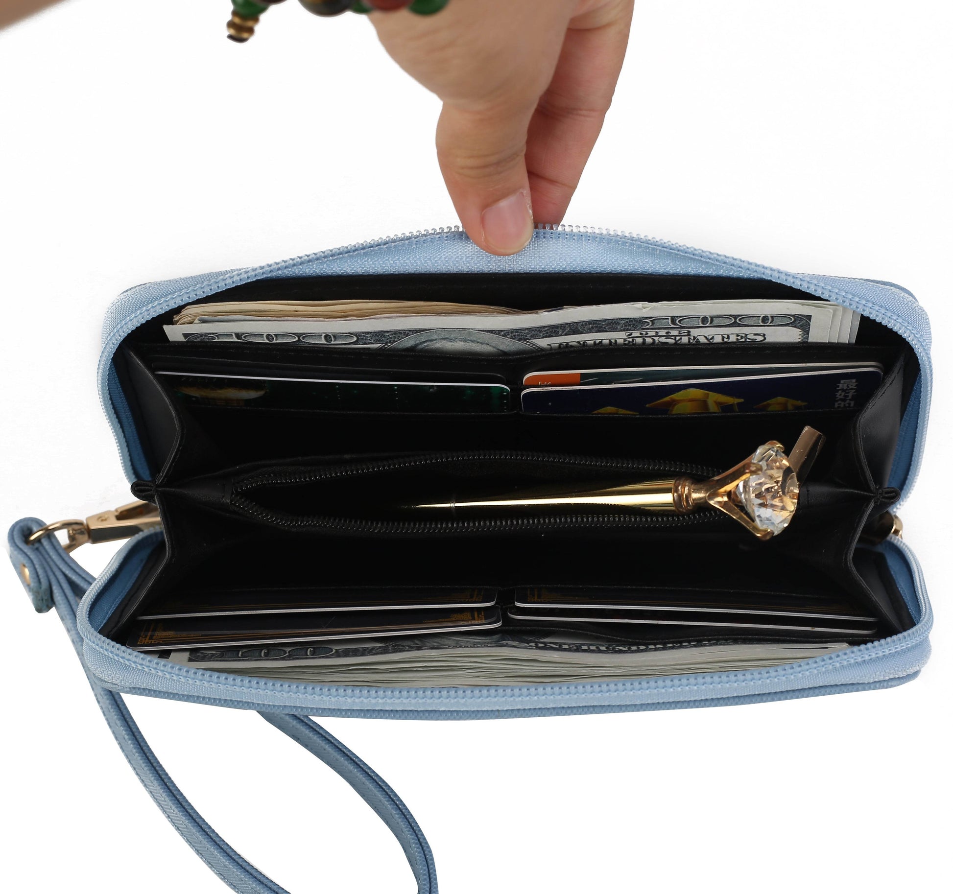 Ruth Vegan Leather Women Satchel Bag with Wallet - Dressect