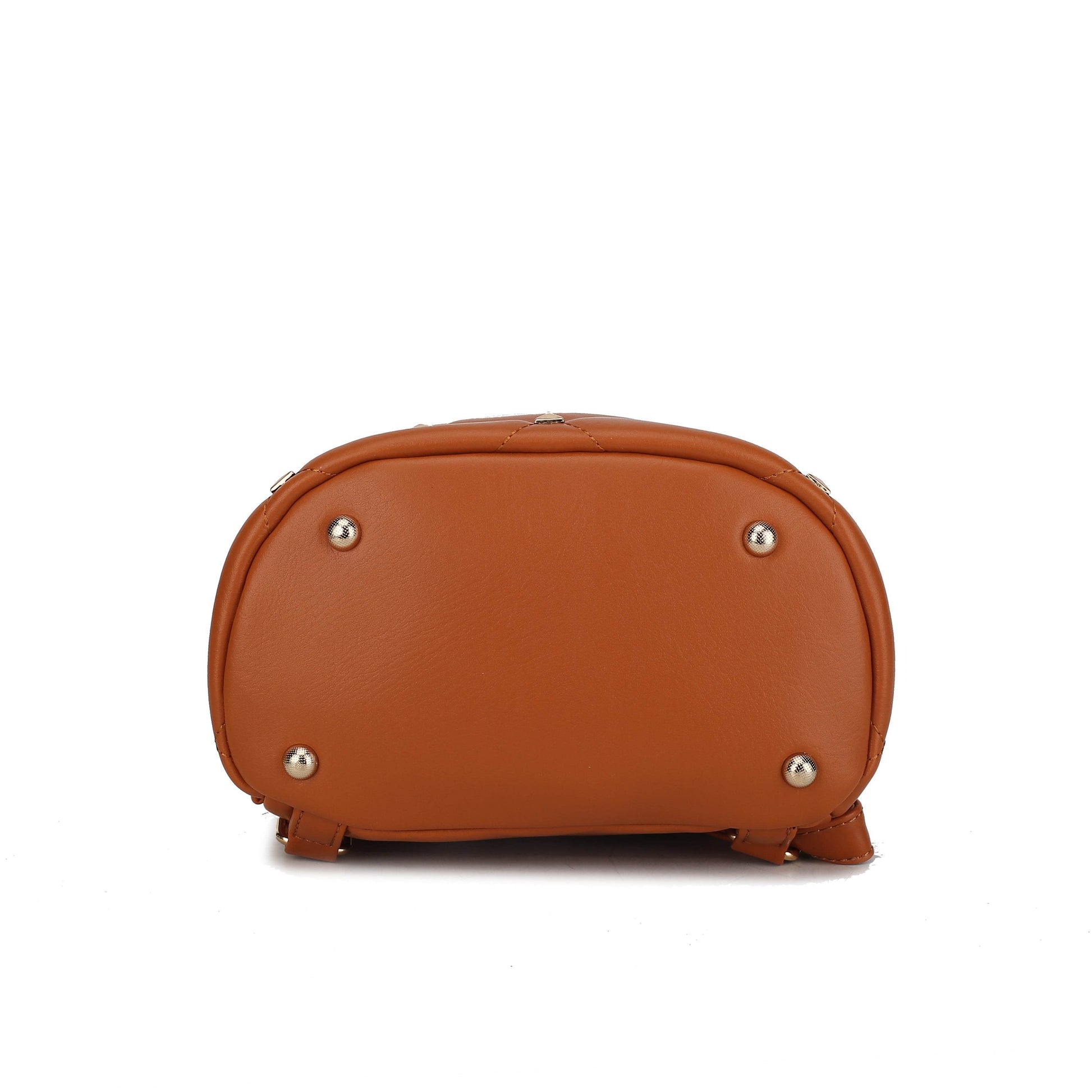 Hayden Quilted Vegan Leather with Studs Womens Backpack - Dressect