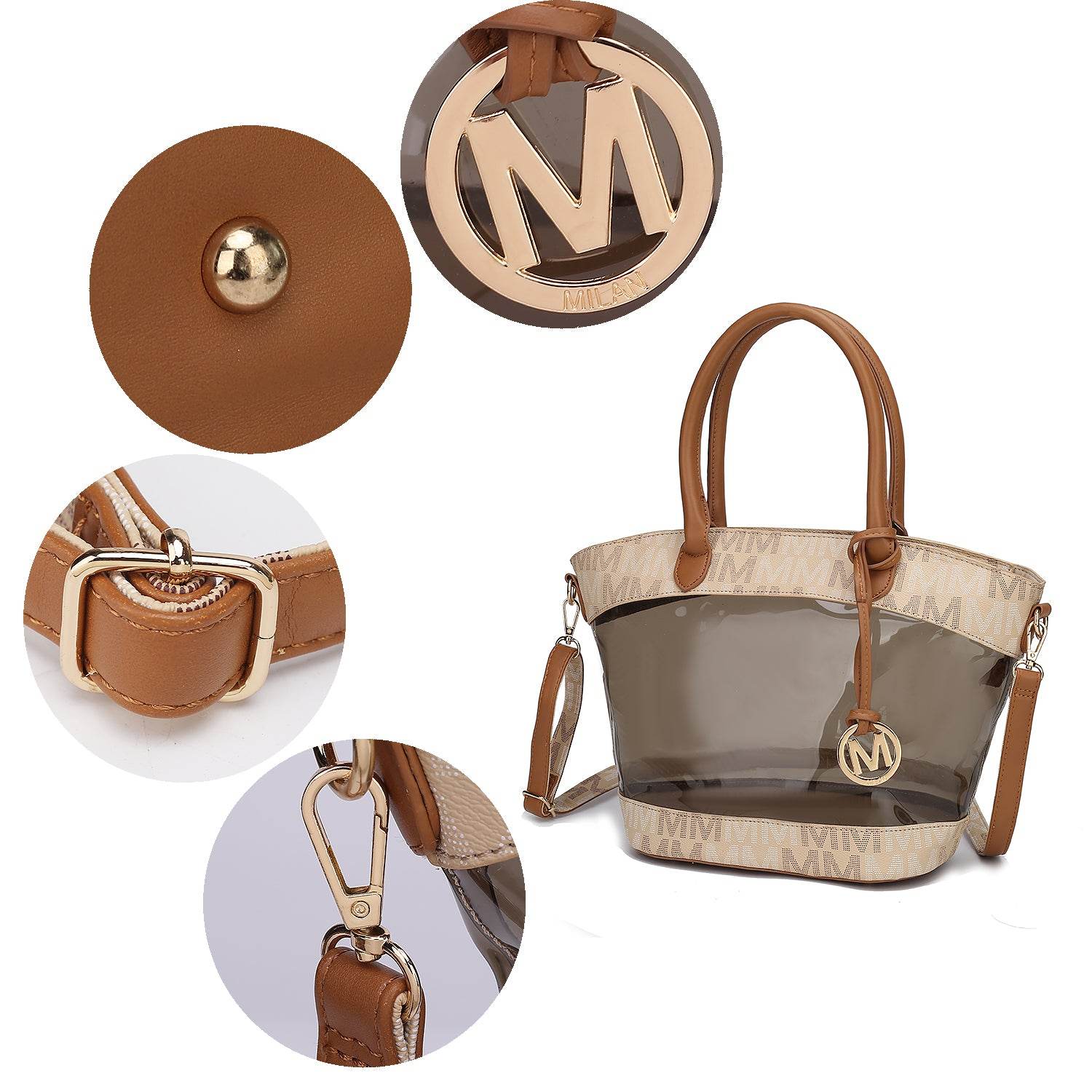 Hattie 3-in-1 Tote Bag M Signature - Dressect