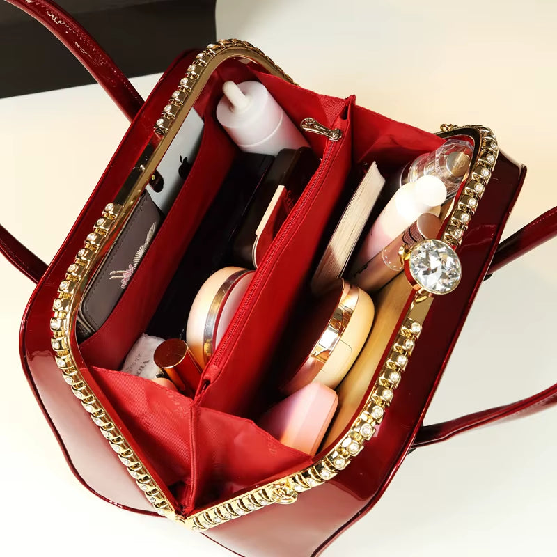 Rose Sahara Designer Satchel Handbag Crossbody Bag Dressect Style 2526