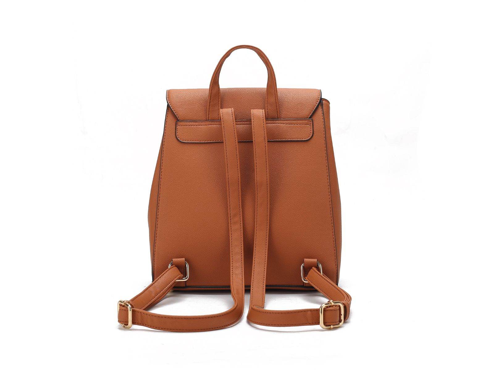 Sansa Vegan Leather Women Backpack - Dressect