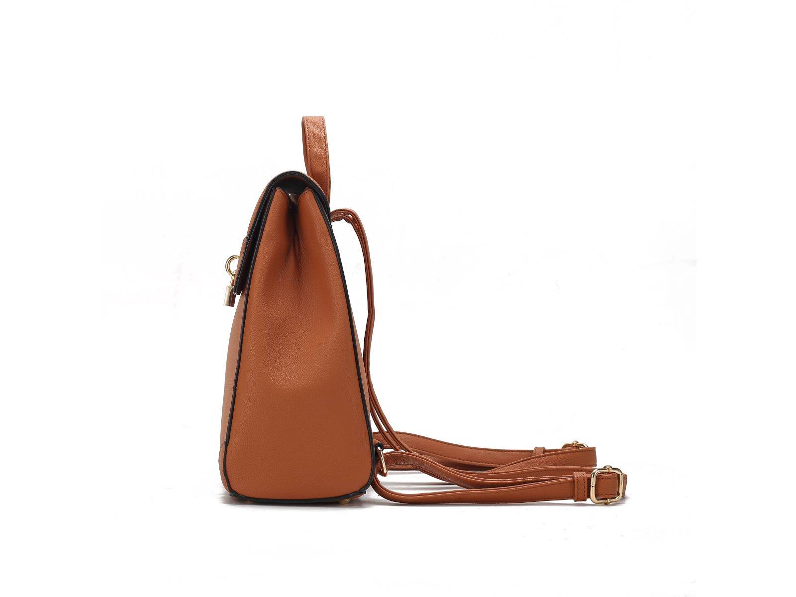Sansa Vegan Leather Women Backpack - Dressect
