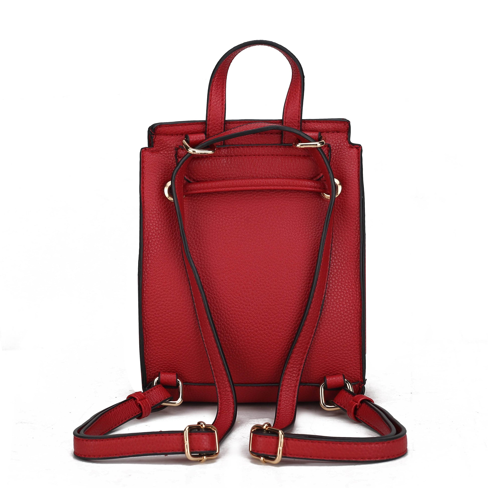 Serafina Vegan Leather Womens Backpack - Dressect