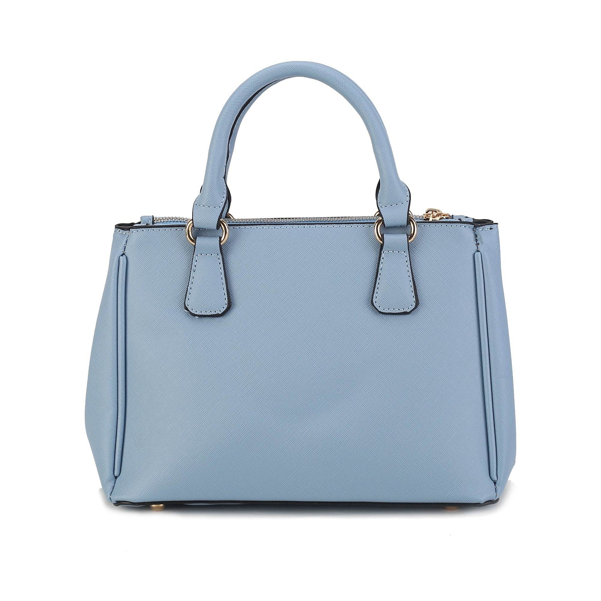 Ruth Vegan Leather Women Satchel Bag with Wallet - Dressect