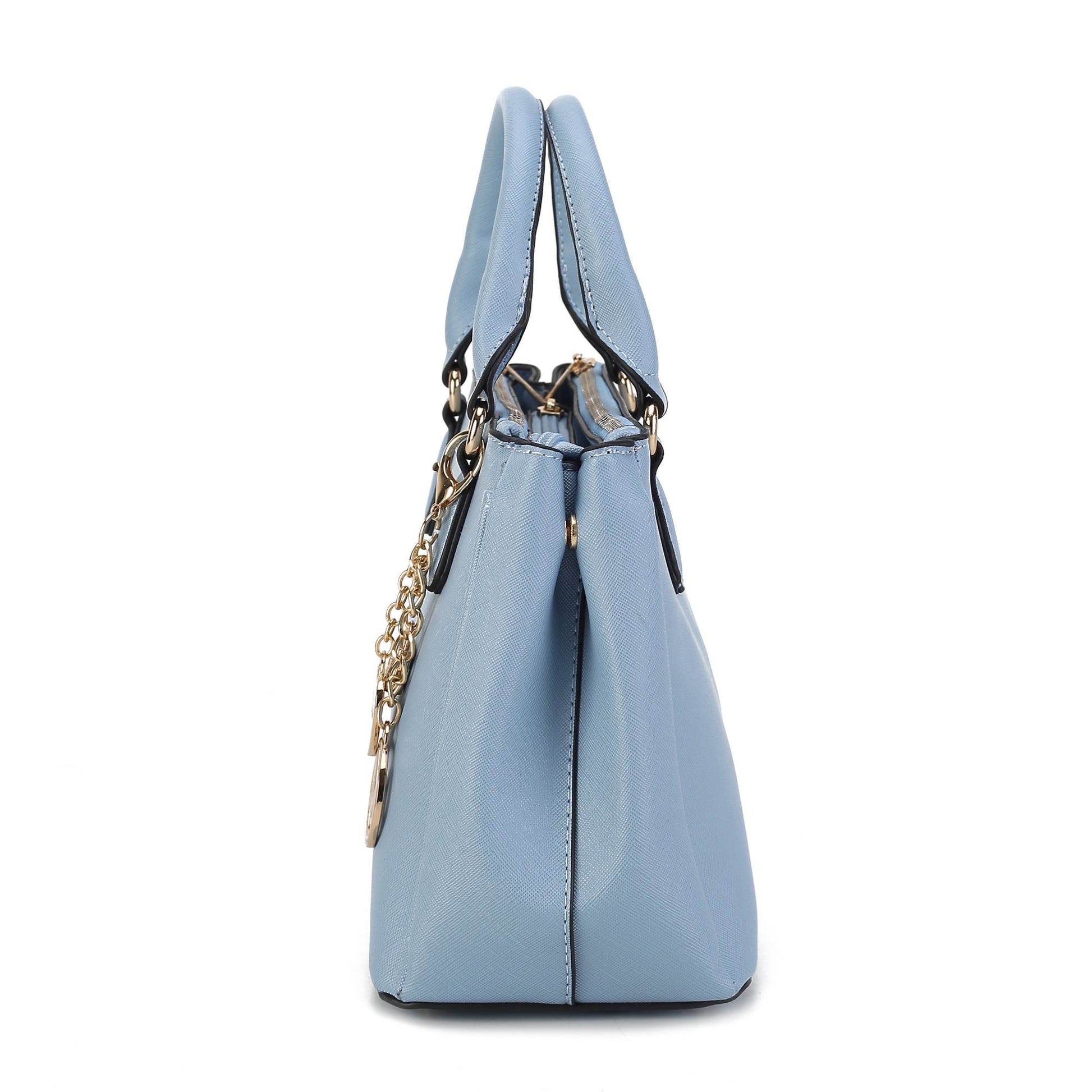 Ruth Vegan Leather Women Satchel Bag with Wallet - Dressect