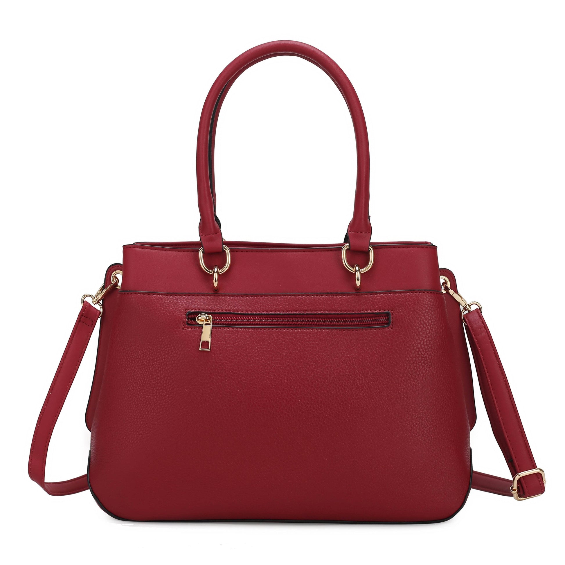 Gardenia Vegan Leather Women Tote Bag with Wallet - Dressect
