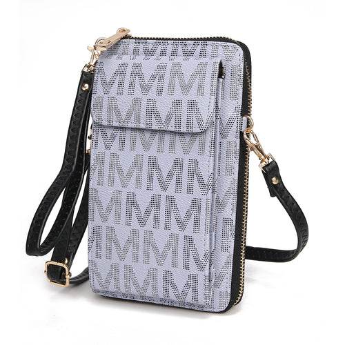 Cossetta Cell Phone Crossbody Wallet Handbag Vegan Leather Women - Dressect